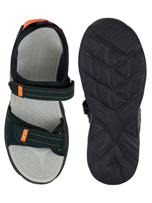 3K-SD-063A Navy Men's Sandals